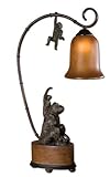 IMAGE OF Bronze Lamp with Gold Undertones