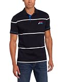 Nautica Mens Short Sleeve Wide Stripe Polo