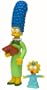 The Simpsons Series 10 Playmates Action Figure Sunday Best Marge and Maggie