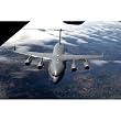 US Air Force Jet (Flying Over River) Art Poster Print - 13x19