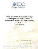 Review IDC Research  / 2005 U.S. WAN Manager Survey: Managed Network Services Penetration and Usage by Company Size