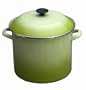 Le Creuset Enamel-on-Steel 8-Quart Covered Stockpot, Kiwi