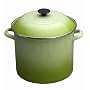 Le Creuset Enamel-on-Steel 8-Quart Covered Stockpot, Kiwi