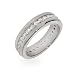 Eve's Addiction Allison's Channel Set CZ Eternity Band