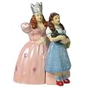 Wizard of Oz Dorothy and Glinda Magnetic Salt & Pepper Shakers