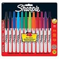 Sharpie RT Retractable Permanent Markers, 12 Pack