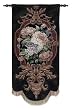 Rose and Hydrangea Flowers Wall Hanging Tapestry 22" x 45"