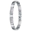 Invicta Women's Elements Collection Stainless Steel and Mother of Pearl Bracelet #4409