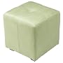 Global Distinctions PC050111-OLV Square Micro Suede Ottoman, Olive