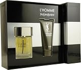 Lhomme Yves Saint Laurent by Yves Saint Laurent for Men. Set-Eau De Toilette Spray 3.3-Ounces & All Over Shower Gel 3.3-Ounces