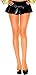 Music Legs Orange Seamless Fishnet Pantyhose One Size(Up to 175 lbs)