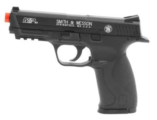 smith & wesson m&p40 co2 non-blowback black airsoft pistol(Airsoft Gun)