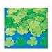 300 Polyester SHAMROCKS/ST Patrick's Day PARTY DECORATIONS/2/IRISH DECOR/SILK