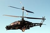 Toys : Apache AH-64 Top Military RC High Performance High-Powered Military Helicopter Ready to Fly
