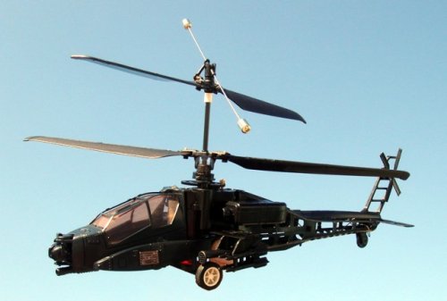 Childrens Toyshop  Toys : Apache AH-64 Top Military RC High Performance High-Powered Military Helicopter Ready to Fly