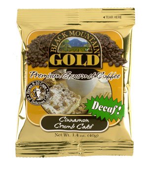 Cinnamon Crumb Cake Decaf - 30 count by Black Mountain Gold Coffee