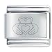 Jewelry : Claddagh Italian Charms Bracelet Link