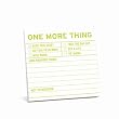 Knock Knock Sticky Notes: One More Thing (Pack of 8)