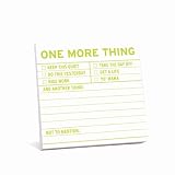 Knock Knock Sticky Notes: One More Thing (Pack of 8)