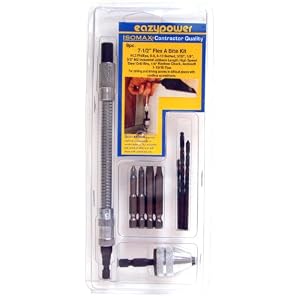 Eazypower 79039 9-Piece Flex-A-Bit Screwdriver and Drill Bit Kit by Eazypower