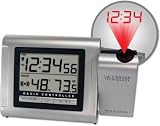 Product details for Lacrosse Projection Alarm Clock with Humidity and Temperature - WT-5110U