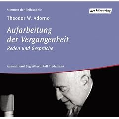 Aufarbeitung der Vergangenheit. Reden und Gespr�che, 5 CD-Audio