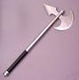 Medievel Executioner Axe with Armor Piercing and Cutting Blade
