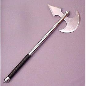 Medievel Executioner Axe with Armor Piercing and Cutting Blade