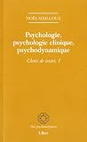 Psychologie Psychologie Clinique Psychodynamique Choix de Texte 1