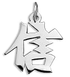 Sterling Silver Japanese/Chinese “Faith” Kanji Symbol Charm Reviews