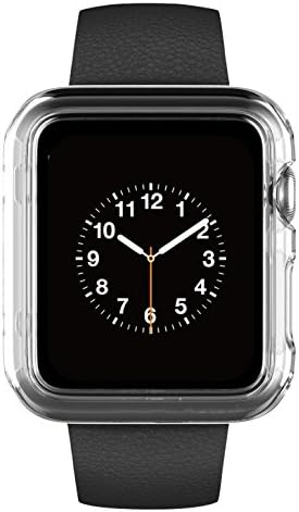 Tribe Authentic TPU Clear Flexible Case for Apple Watch, 42mm