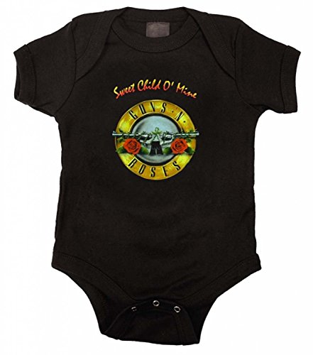 Guns N Roses GNR Sweet Child Infant Baby Romper Snapsuit (0-6 Months)