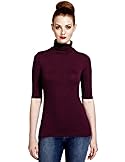  Limited Edition Polo Neck Top