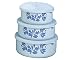 Pfaltzgraff Yorktowne 6-Piece Enamel on Steel Bowl Set, Small
