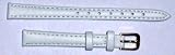 Image of 10mm White Calf grain replacement Watch strap