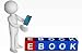 Cubes - 240 - Ebook - 18"W x 12"H - Peel and Stick Wall Decal by Wallmonkeys
