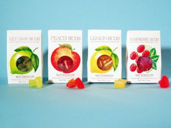 Butterfields 3 oz. Assortment - Peach, Lemon, Key Lime and Raspberry Buds by Sweet Concepts, Inc.