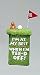 4" I'm At My Best When I'm Tee-d Off Golf Christmas Ornament