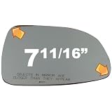 2007-2011 SUZUKI SX4 Convex, Passenger Side Replacement Mirror Glass by Automotive Mirror Glass