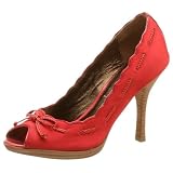 Two Lips Womens Ceporah Peep Toe Pump