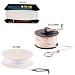 Keson RL100R Pro-Line Line on Reel Replacement Reel Line, 100 feet, 10-pack
