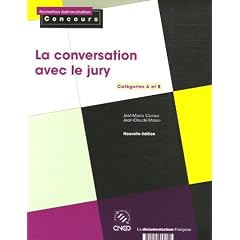 La conversation avec le jury. Cat�gories A et B