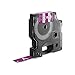 DYMO Rhino Adhesive Vinyl Label Tape, 1/2-inch, 18-Foot Cassette, Purple (1805415)