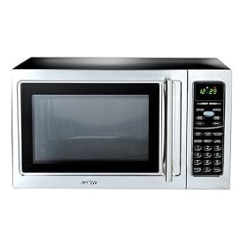 Sanyo EM-Z2000S .9-Cubic-Foot Microwave, Stainless Steel by Sanyo