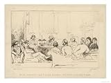 Charles Dickens Writer Reading The Chimes 1844 Art Giclee Poster Print, 24x18