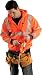 OccuLux Hi-Viz Yellow Ultra Soft Zip-Up Sweatshirt (ANSI Class 3) - 4XL
