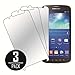 Samsung Galaxy S4 Active Mirror Screen Protector Cover, MPERO Collection 3 Pack of Mirror Screen Protectors for Samsung Galaxy S4 Active
