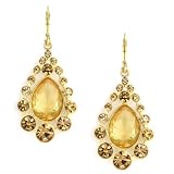 Southern Exposure Large Crystal Teardrop Earrings
