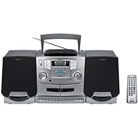 Sony CFD-ZW755 Portable CD / Cassette / Radio Boombox with Detachable Speakers