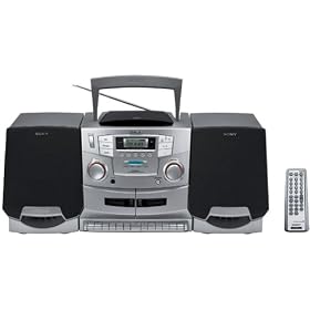 Click here to buy Sony CFD-ZW755 Portable CD Cassette Radio Boombox with Detachable Speakers by Sony.